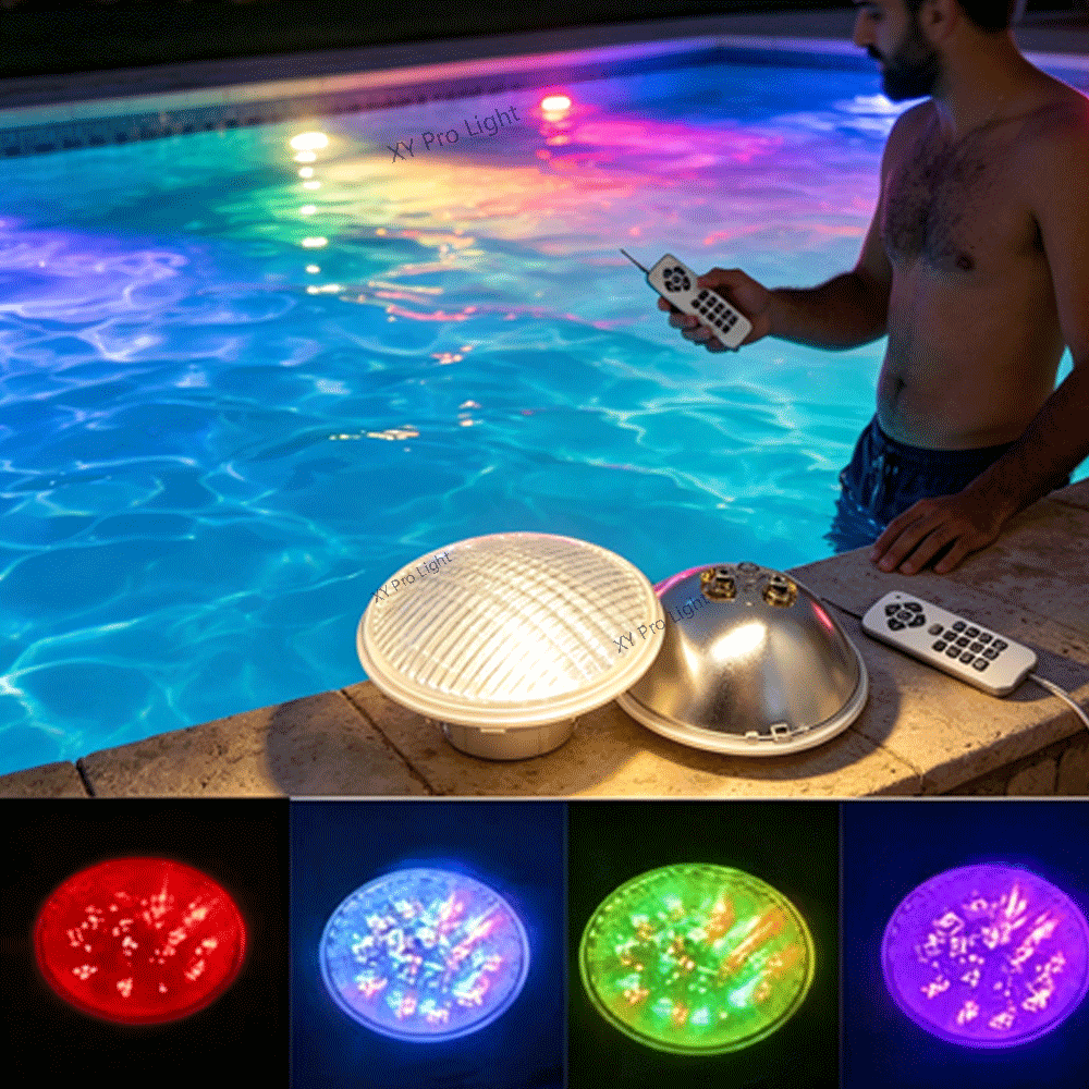 Xy Spa & Wellness George Town - 25W PAR56 RGB LED スイミングプールライト 35W