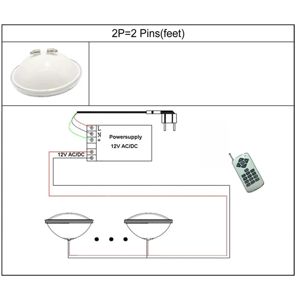 18W LED水中ライト 6W 9W 12W 15W 噴水池 - Xy Spa & Wellness George Town のレビューと価格