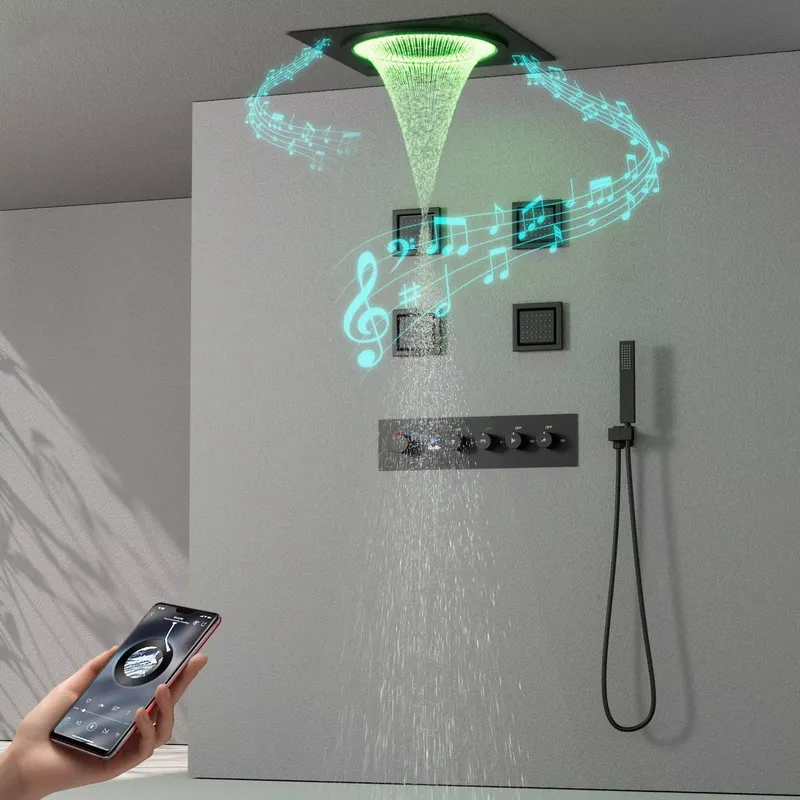 スマートLEDシャワーセット 浴室音楽内蔵レインフォールシス - Spa & Wellness Center Hotel Solverde のレビューと価格