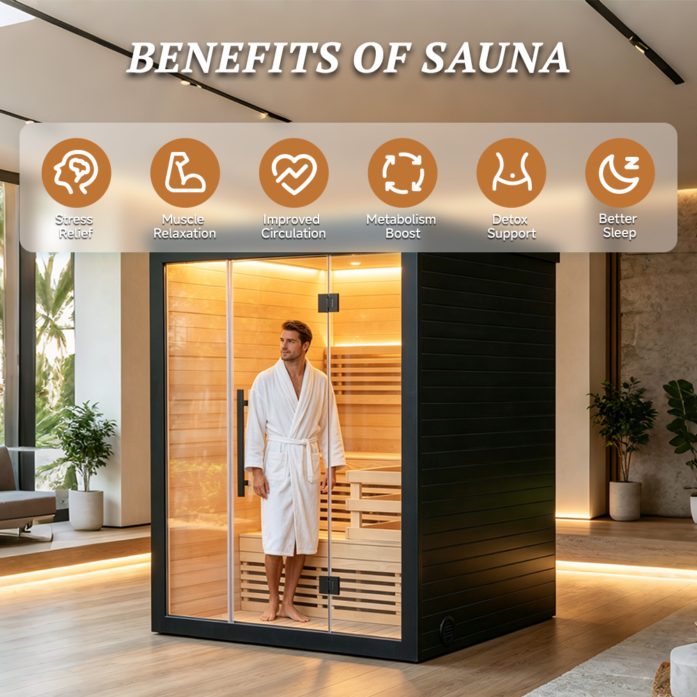 電気ストーブとフィンランド石を備えた、1～2人用の高級屋内フ - Spa Wellness Hotel のレビューと価格