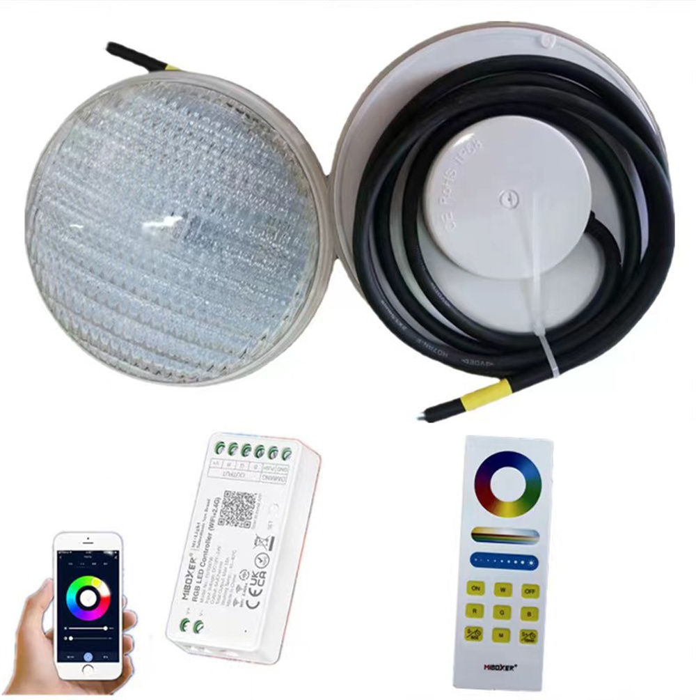 45W RGB水中ライト 36W 54W噴水池ランプ IP6 - Xy Spa & Wellness George Town のレビューと価格