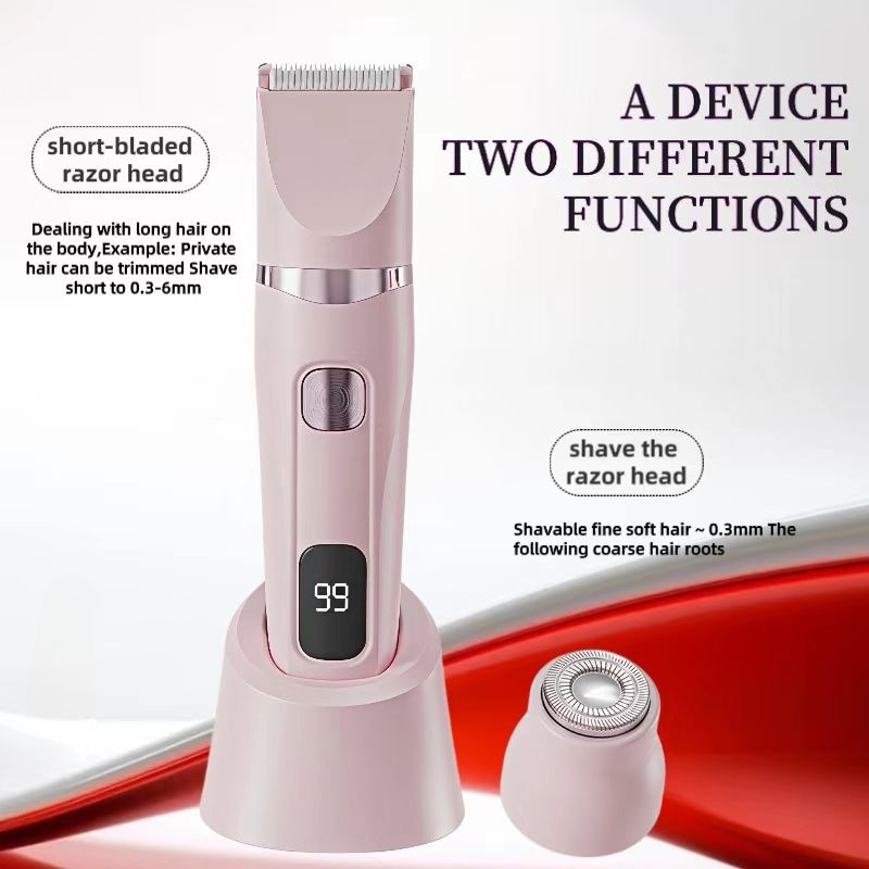 USB充電式ワイヤレスビキニトリマー、女性用ボディグルーミン - Epilator Wireless のレビューと価格
