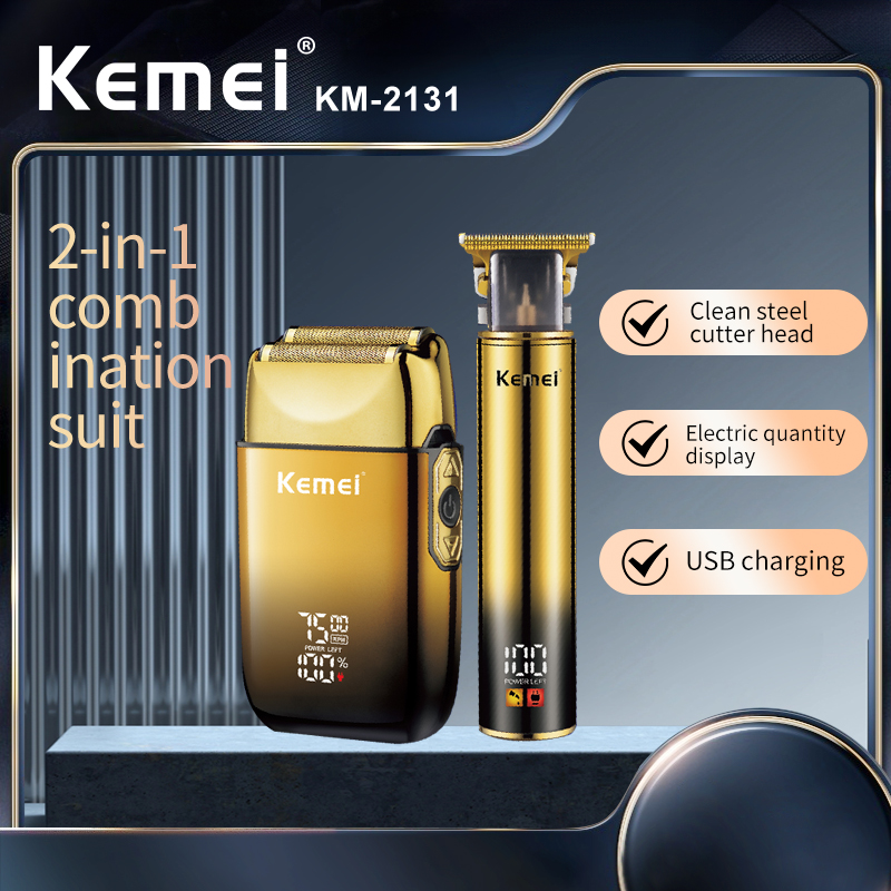 kemei プロフェッショナル多機能バリカン＆フェイスシェー - Epilator Wireless のレビューと価格