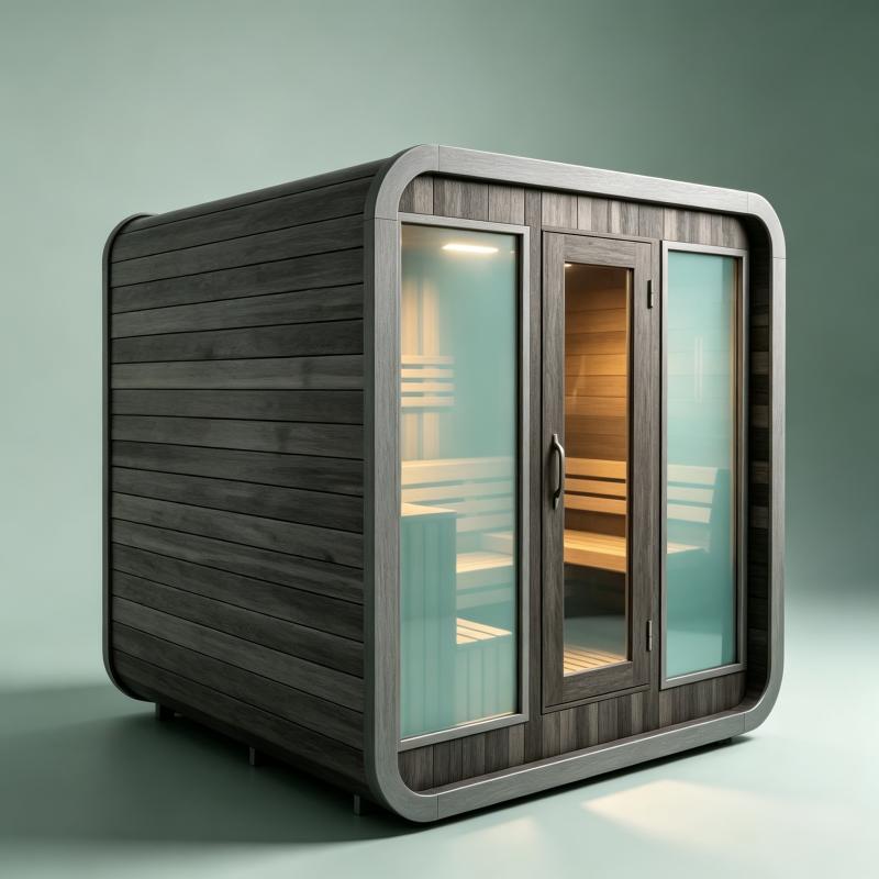 高級カスタムサウナルーム、無垢材製、保温性に優れたキャビン、 - Spa Wellness Hotel のレビューと価格